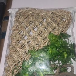 New Lizard Hammock, bendable vine, and Vines