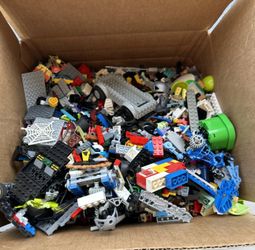 LEGO Bulk Lot Mixed Loose Bricks & Pieces Parts Multicolor Box 25 Pounds
