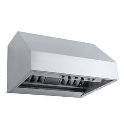 CAVALIERE 42-inch Under Cabinet/Wall Mount Range Hood 2000 CFM in Stainless Steel - Model CAV-R06-42