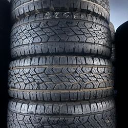 225/60r17 Continental Tires Con 80% De Vida Las 4