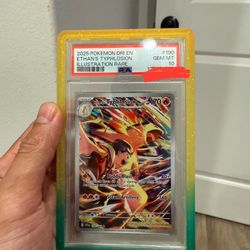 Ethan’s Typhlosion DR PSA 10