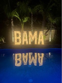 Marquee letters/numbers (numeros/letras)