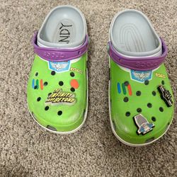 Adult Buzz Lightyear Crocs Men’s 10