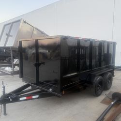 New hydraulic dump trailer