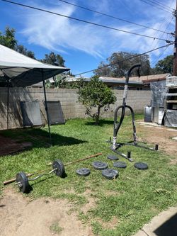 WEIGHTS/BOXING STAND