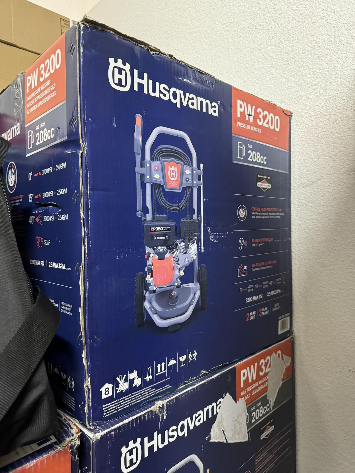 PW3200 Husqvarna Water Pressure