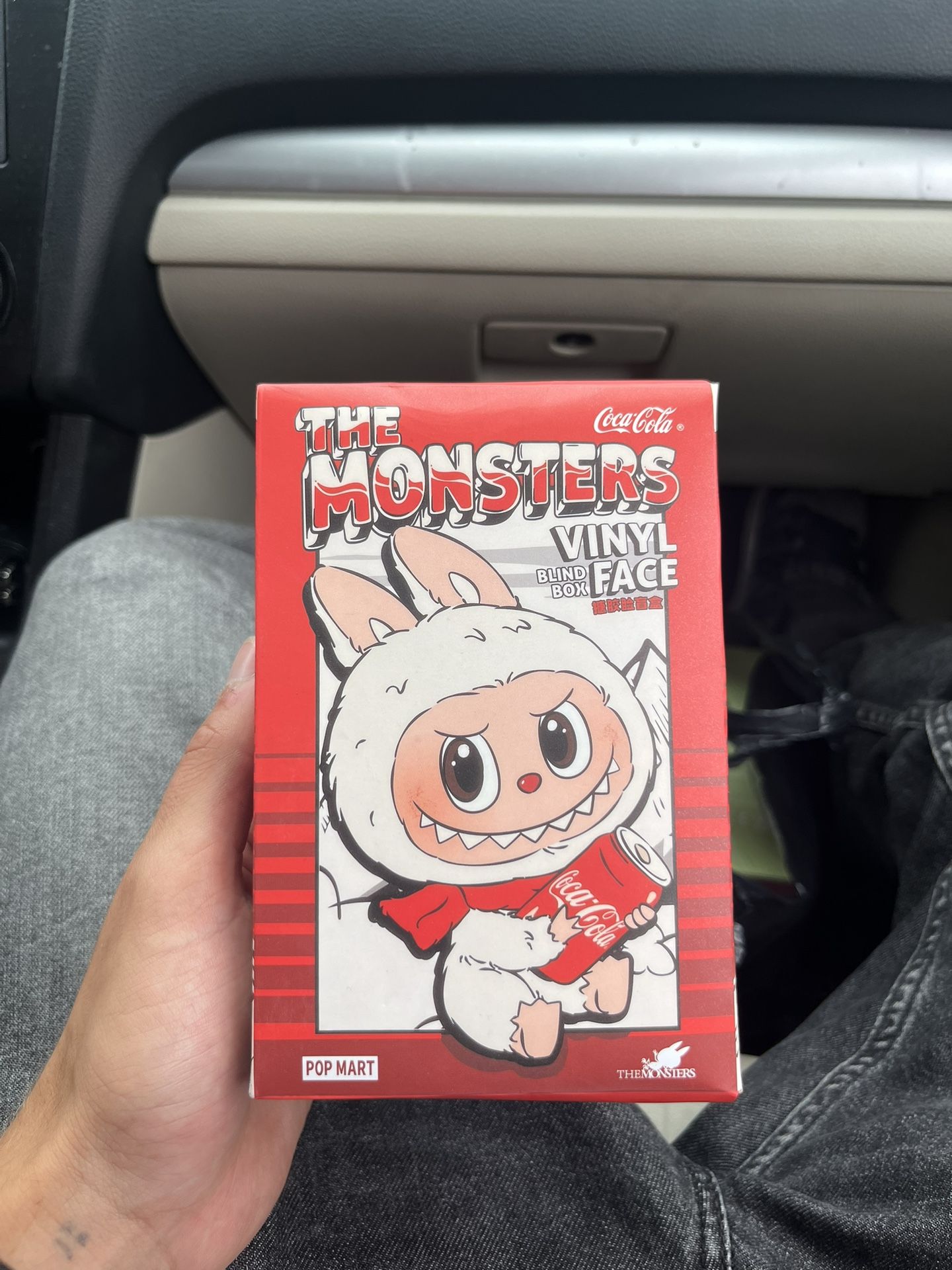 Vinyl Face Labubu CocaCola Unopened 