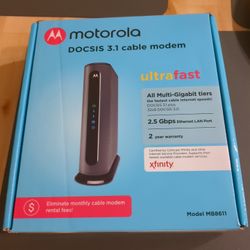 Motorola  Modem  New