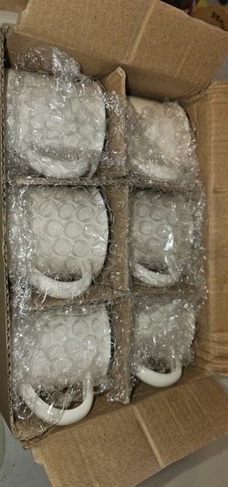 6 Set Ceramic Cups 12oz