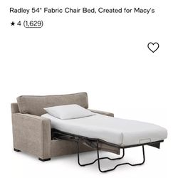 Was $1300 Radley Sofa Twin Bed Fabric Couch Sofa Beige Stunning Like New