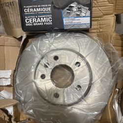 Brand New Front Brakes And Rotors For Buick Verano