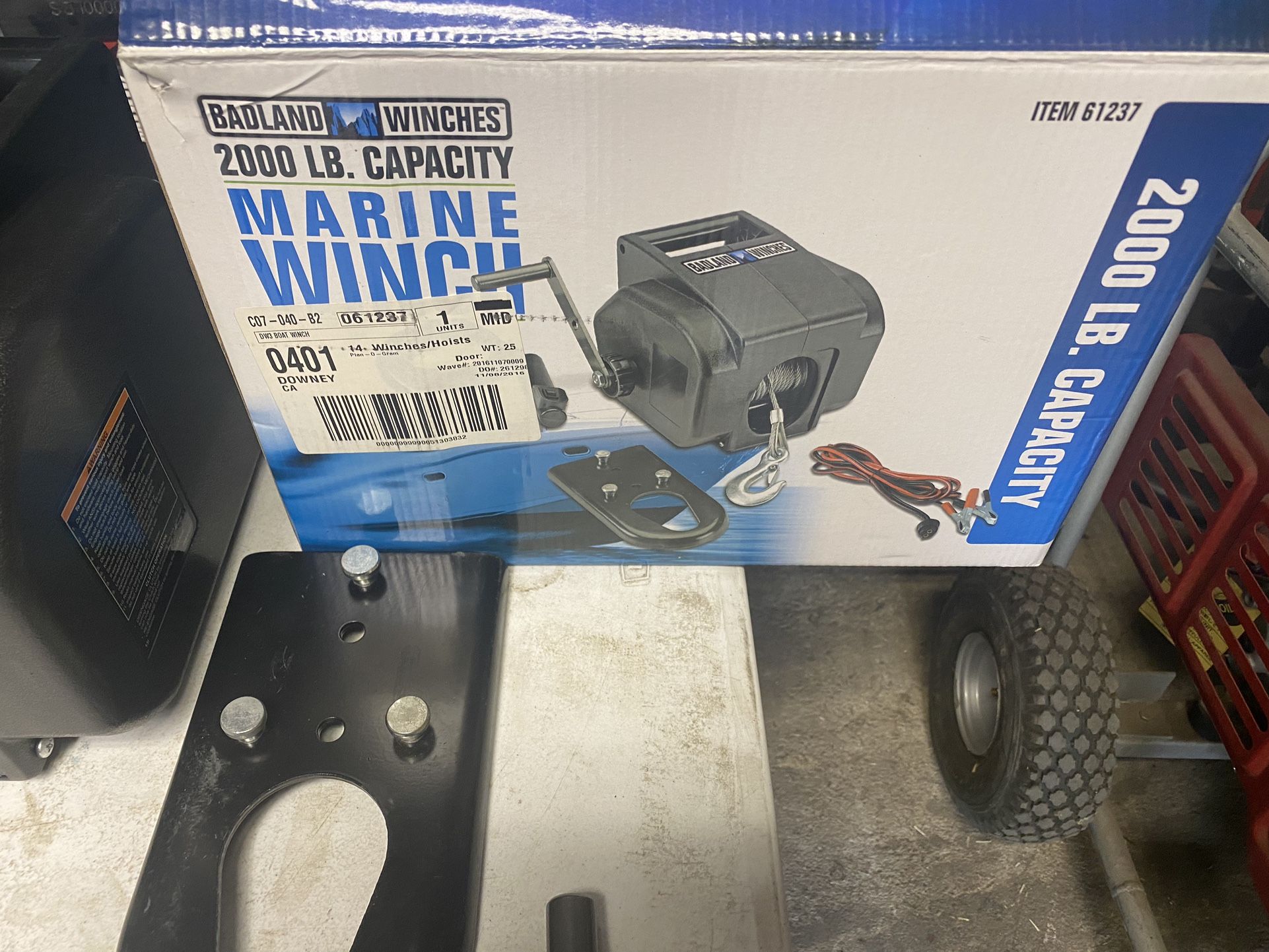 Badland 2000 Lb Capacity Winch
