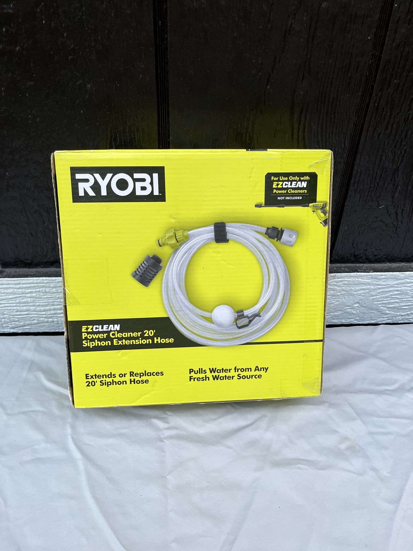 RYOBI EZClean 20’ Shiphon extension hose