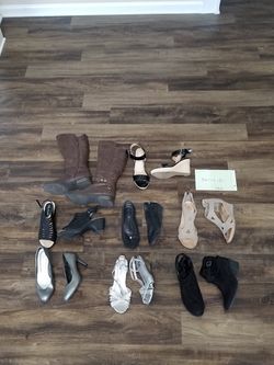 Women's shoes and boot / size 7.5 and 8 (8 pairs) / Batch #5
