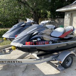 2 Jet Skis With Trailer And Extras