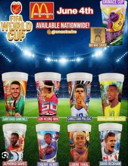 FIFA McDonald’s Cups Ronaldinho Pulisic