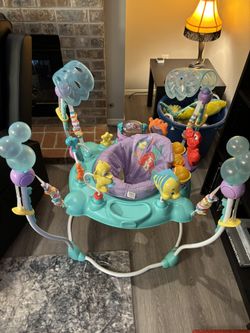 Almost New Baby Girl Bouncer