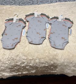 Carter's ( 5-pack ) of short-sleeve cotton baby bodysuits
