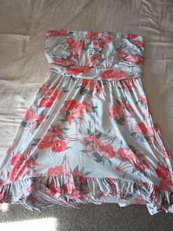 Pink Floral Dress
