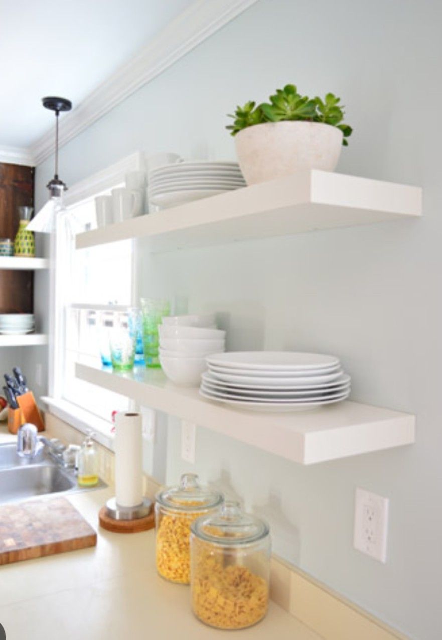 Ikea Floating Shelf - Green X2