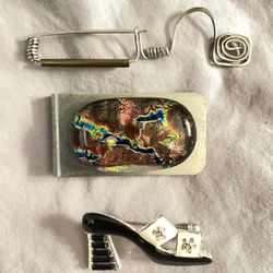 Vintage Pins & Money Holder