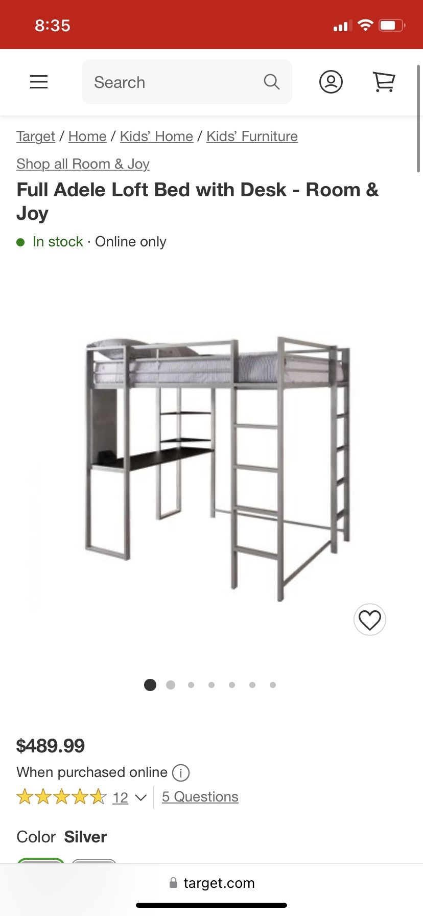 Full Sized Loft Bed for Sale in Algonquin, IL OfferUp