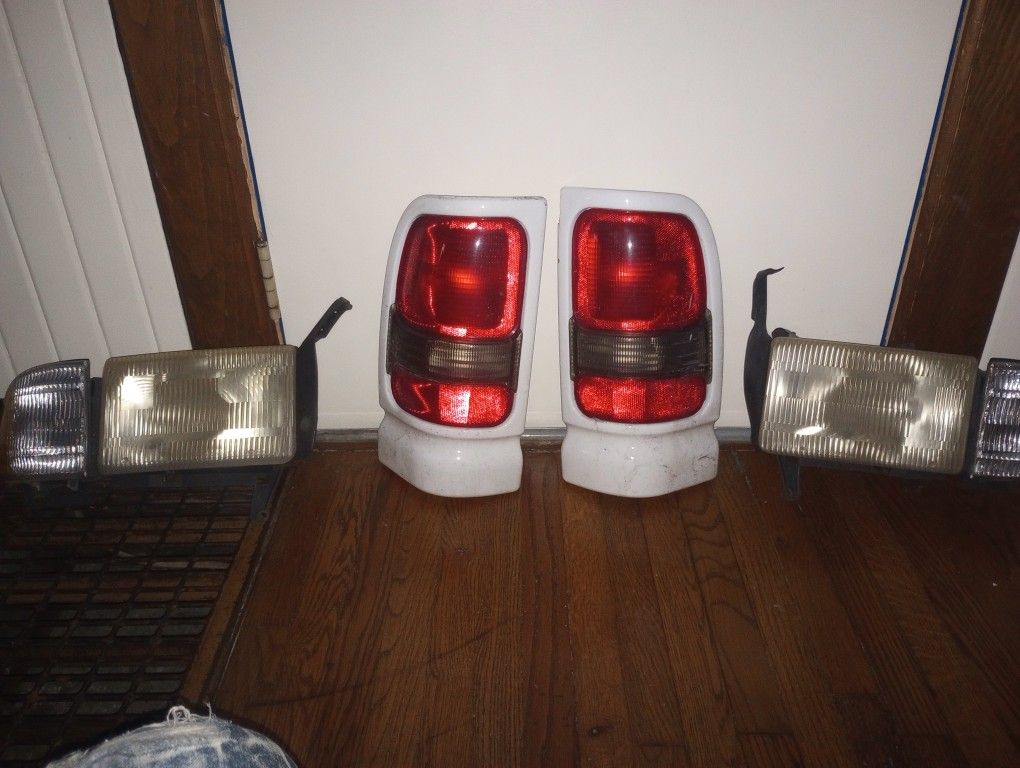 98 Dodge Ram Headlights And Tail Lights