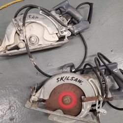 2 Skilsaws (Both Need Some TLC) 