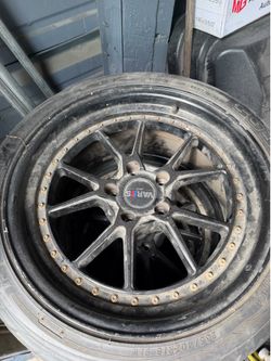 Vars rims set 18s 5 lug