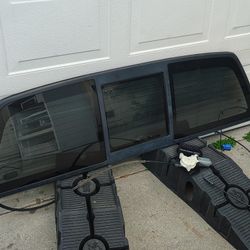 2013  Ford F150 HEATED Power Sliding Window Rear