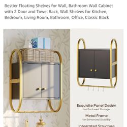 Floating Rack For Washroom/kitchen