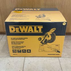 DEWALT DWS716  12” DOUBLE-BEVEL COMPOUND MITER SAW.