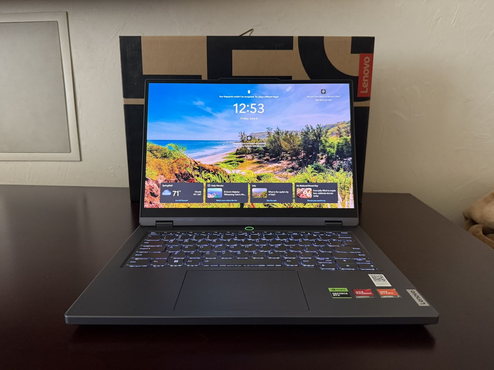 Lenovo Legion Slim 5 14” OLED Gaming Laptop – LIKE NEW USED