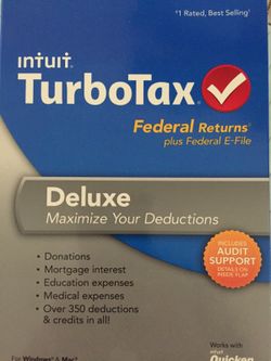 TurboTax Deluxe 2013