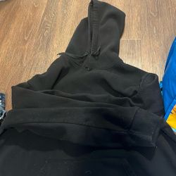 Black Hoodie Large X Large 