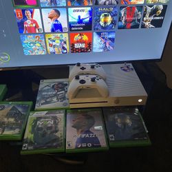 Xbox One 1 Tb And Games 