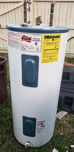 RUUD Ruudglas 40 gallons hot water heater for Sale in Tampa, FL - OfferUp