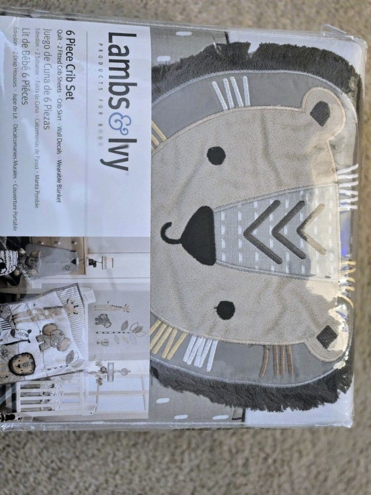 Lambs &Ivy Crib Set