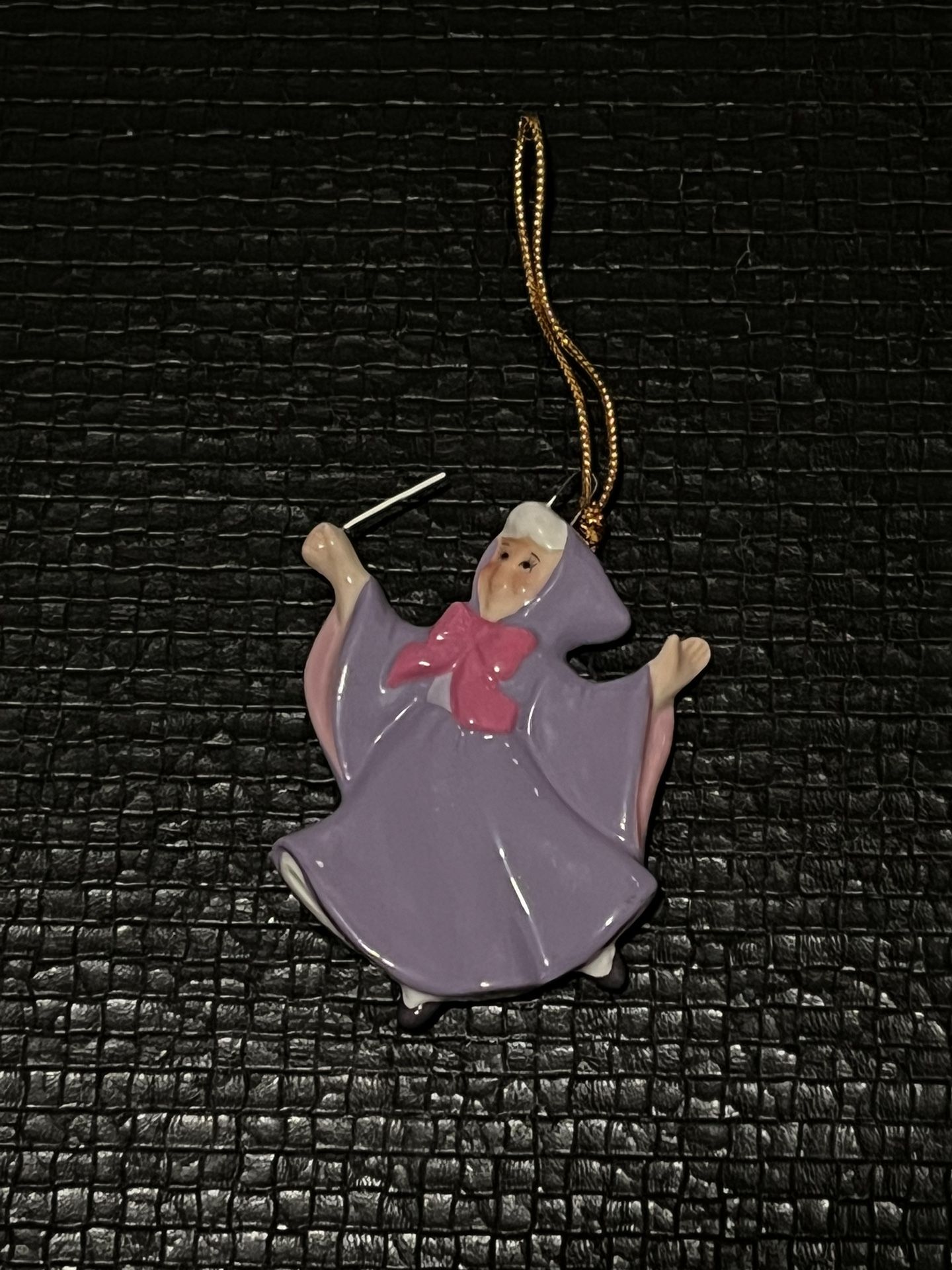 ***Vintage Disney Ornament - Cinderella Fairy Godmother