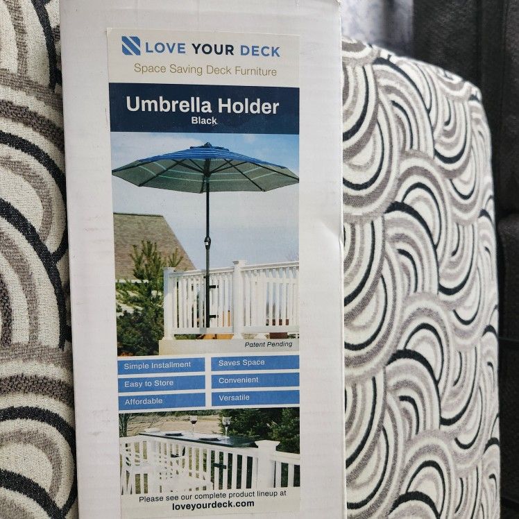 Umbrella Holder For Deck