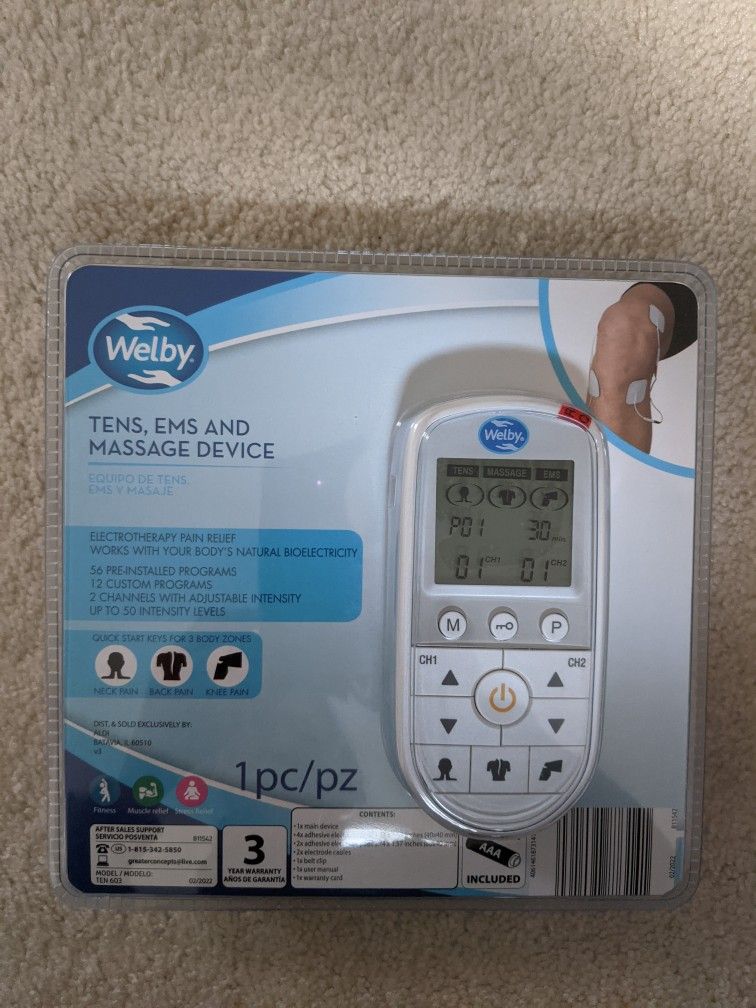 3-in-1 TENS / EMS / Massage Device (Brand New)

Multiple units available