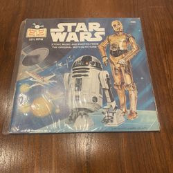 Star Wars Vinyl Record and Book