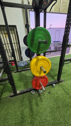 Colored Bumper Plates, Sold by the Pair