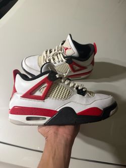 Jordan’s 4s red cements
