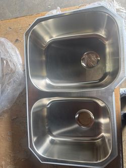 30" Double Sink 