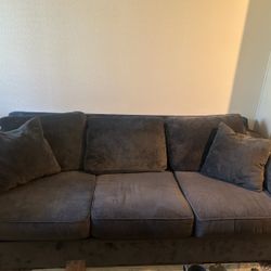  Living Spaces  Couch, Coffee Table And Side Table
