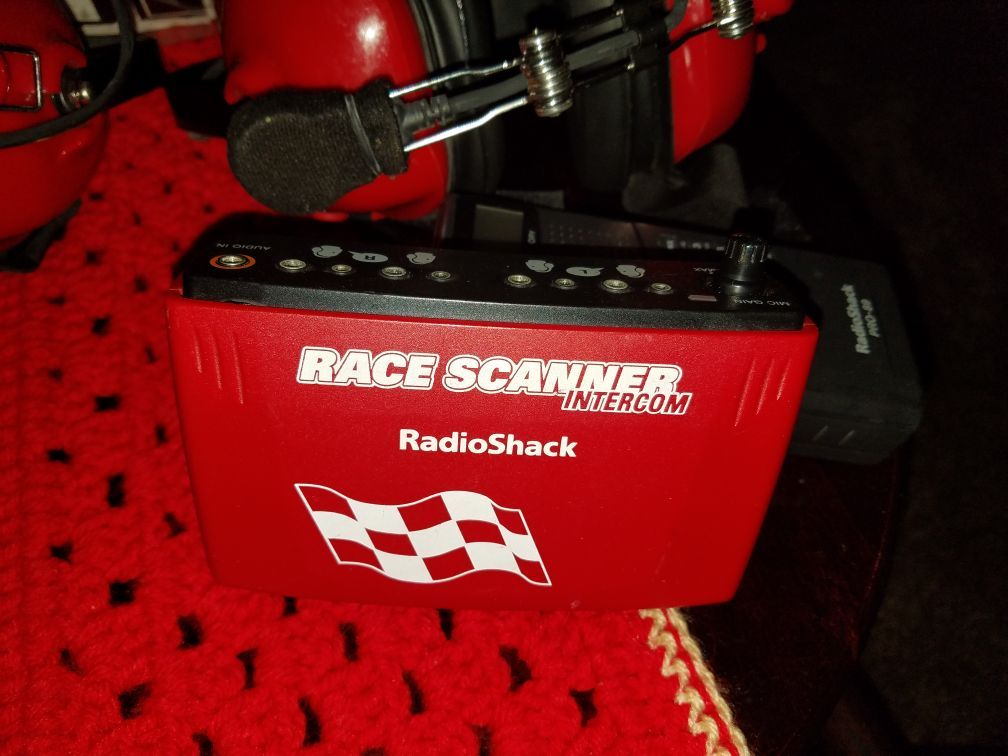 LOWERED PRICE!! Radio shack Race Scanner and with Clear