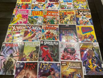 Marvel Comic Book Lot - Infinity War Avengers X-Men Spider Man Noir
