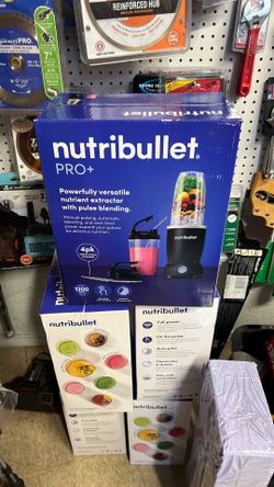 Nutribullet Plus Pro 4pk 1200watts