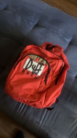 Simpsons Duff Backpack from Universal Studios